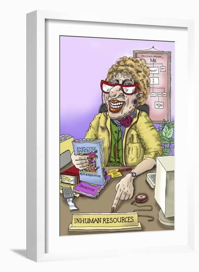 Human Resources-Linda Braucht-Framed Giclee Print