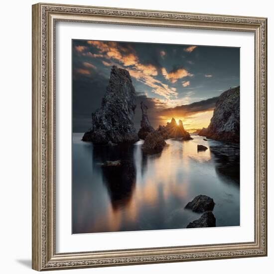 Human Scale I-David Keochkerian-Framed Giclee Print