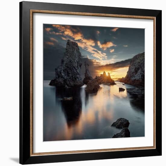 Human Scale I-David Keochkerian-Framed Giclee Print