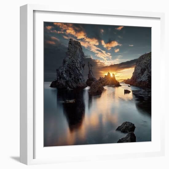 Human Scale I-David Keochkerian-Framed Giclee Print