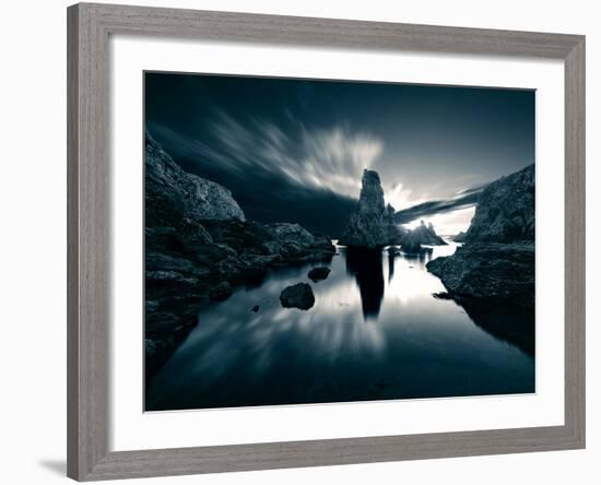 Human Scale II-David Keochkerian-Framed Giclee Print