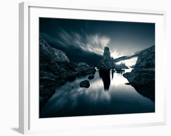 Human Scale II-David Keochkerian-Framed Giclee Print