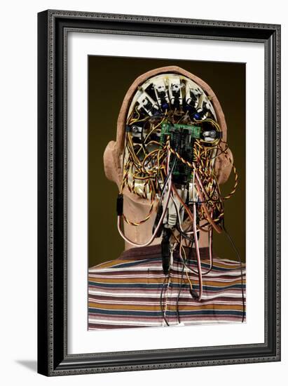 Humanoid Robot Head-Volker Steger-Framed Photographic Print