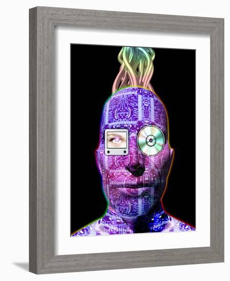 Humanoid Robot-Victor Habbick-Framed Photographic Print