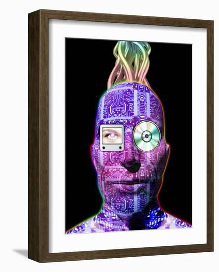 Humanoid Robot-Victor Habbick-Framed Photographic Print