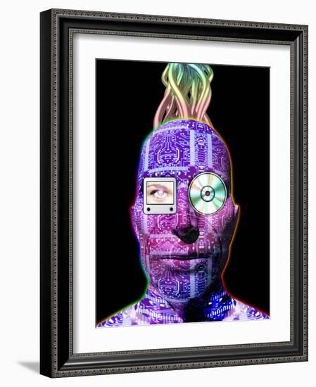 Humanoid Robot-Victor Habbick-Framed Photographic Print