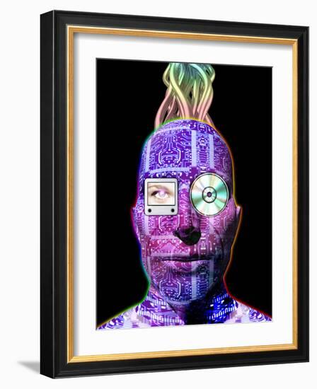 Humanoid Robot-Victor Habbick-Framed Photographic Print