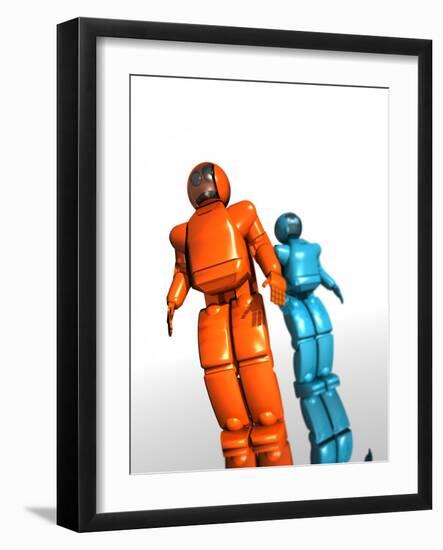 Humanoid Robots, Artwork-Victor Habbick-Framed Photographic Print