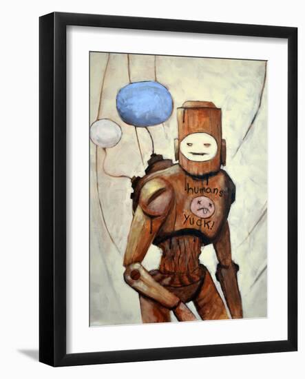 Humans Yuck!-Craig Snodgrass-Framed Giclee Print