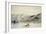 Humata Harbour, Mariana Islands, Drawing from Journey around World, 1817-1820-Louis De Freycinet-Framed Giclee Print