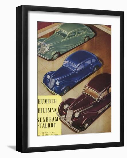 Humber, Hillman, Sunbeam-Talbot, UK-null-Framed Giclee Print