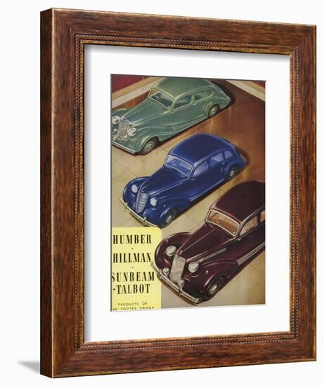 Humber, Hillman, Sunbeam-Talbot, UK-null-Framed Giclee Print