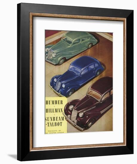 Humber, Hillman, Sunbeam-Talbot, UK-null-Framed Giclee Print