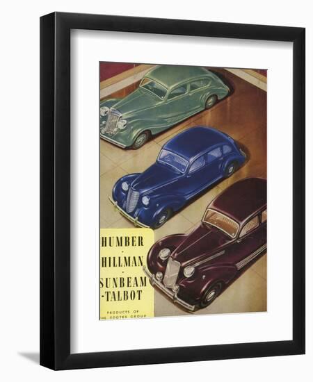 Humber, Hillman, Sunbeam-Talbot, UK-null-Framed Giclee Print