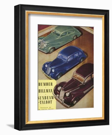 Humber, Hillman, Sunbeam-Talbot, UK-null-Framed Giclee Print