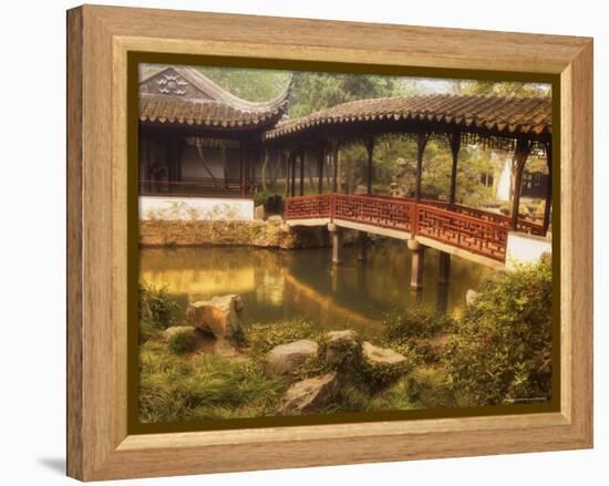 Humble Administrator's Garden, Unesco World Heritage Site, Souzhou (Suzhou), China, Asia-Jochen Schlenker-Framed Premier Image Canvas