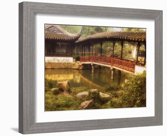 Humble Administrator's Garden, Unesco World Heritage Site, Souzhou (Suzhou), China, Asia-Jochen Schlenker-Framed Photographic Print