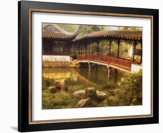 Humble Administrator's Garden, Unesco World Heritage Site, Souzhou (Suzhou), China, Asia-Jochen Schlenker-Framed Photographic Print