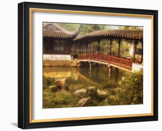 Humble Administrator's Garden, Unesco World Heritage Site, Souzhou (Suzhou), China, Asia-Jochen Schlenker-Framed Photographic Print