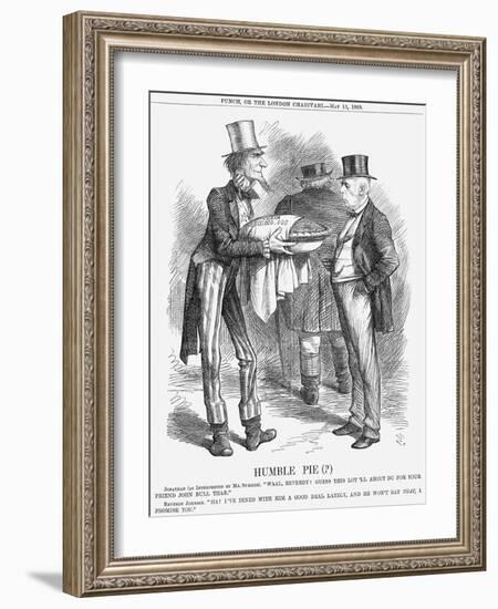 Humble Pie , 1869-John Tenniel-Framed Giclee Print