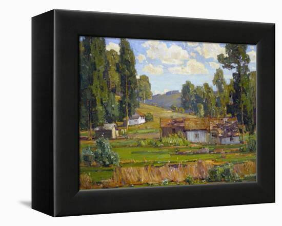 Humble-William Wendt-Framed Stretched Canvas