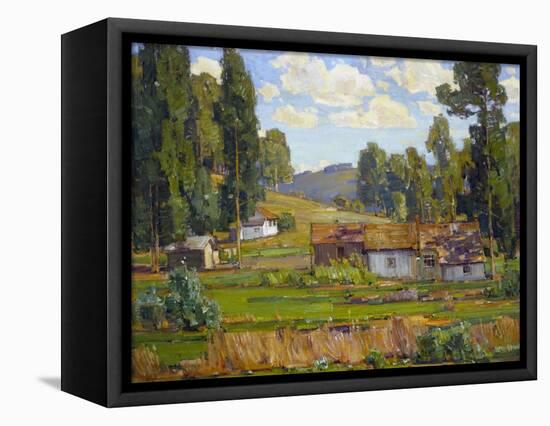 Humble-William Wendt-Framed Stretched Canvas