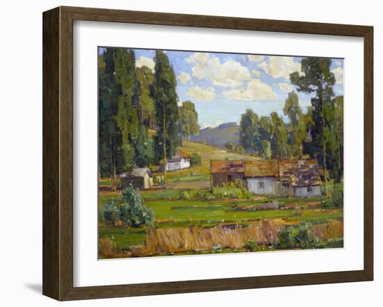 Humble-William Wendt-Framed Art Print