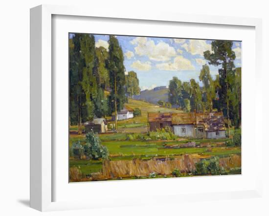 Humble-William Wendt-Framed Art Print