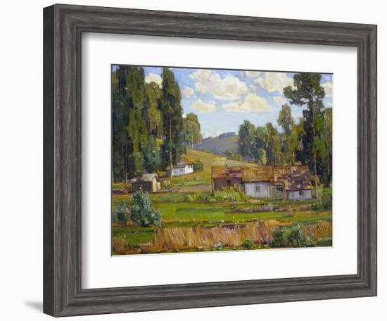 Humble-William Wendt-Framed Art Print