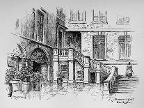 'Brewers' Hall Courtyard', 1890-Hume Nisbet-Giclee Print