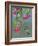 Hummers and Fuchsia-Fred Szatkowski-Framed Art Print