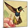 Humming Bird-English School-Mounted Giclee Print