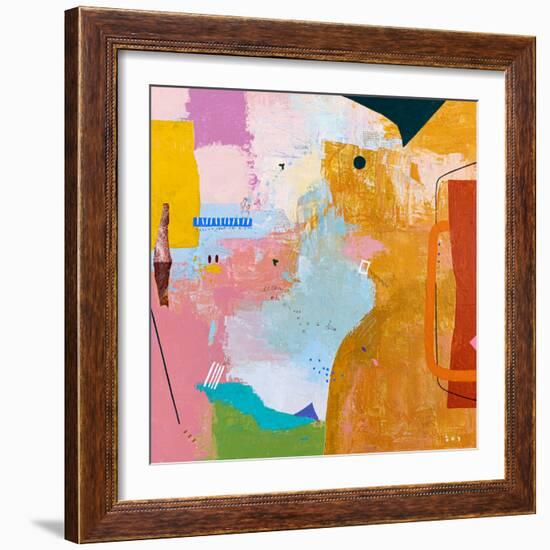 Humming-Hyunah Kim-Framed Art Print