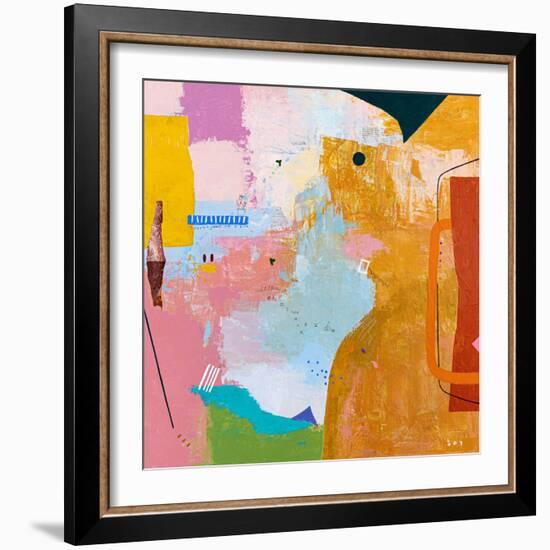 Humming-Hyunah Kim-Framed Art Print