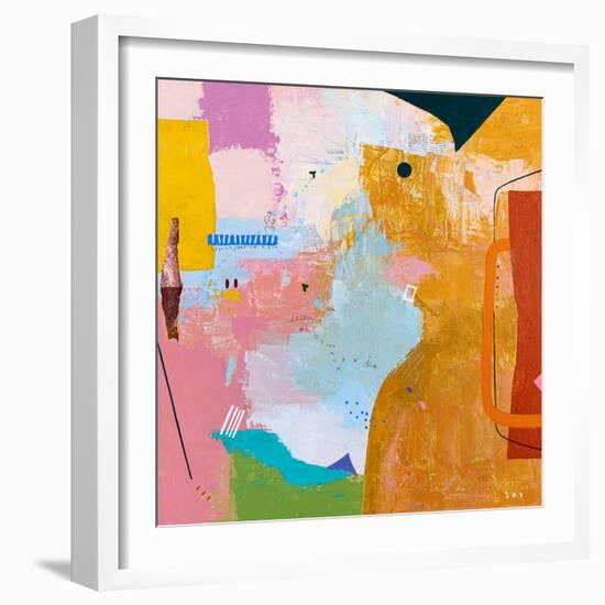 Humming-Hyunah Kim-Framed Art Print