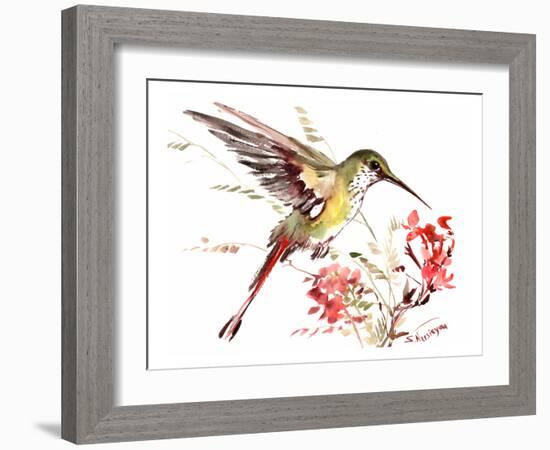 Hummingbird 13-Suren Nersisyan-Framed Art Print