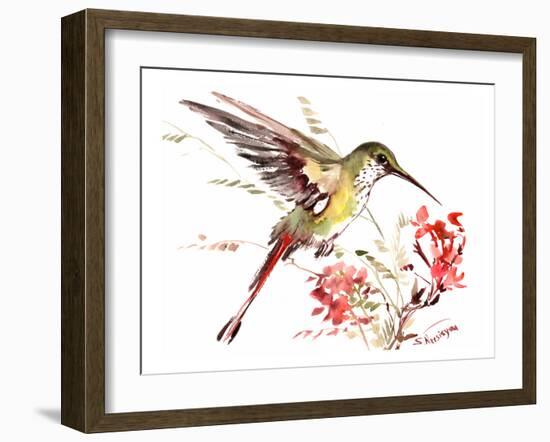 Hummingbird 13-Suren Nersisyan-Framed Art Print