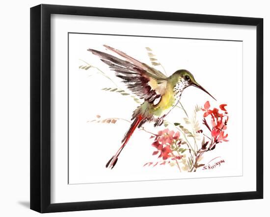 Hummingbird 13-Suren Nersisyan-Framed Art Print