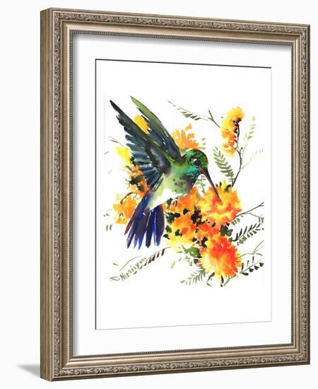 Hummingbird 6-Suren Nersisyan-Framed Art Print