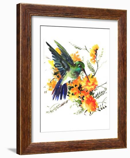 Hummingbird 6-Suren Nersisyan-Framed Art Print