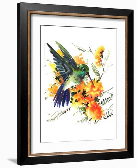 Hummingbird 6-Suren Nersisyan-Framed Art Print