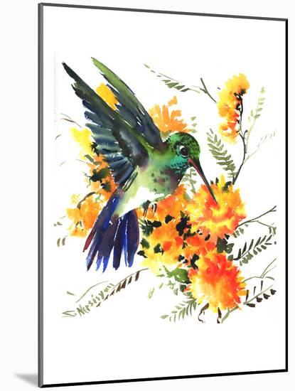 Hummingbird 6-Suren Nersisyan-Mounted Art Print