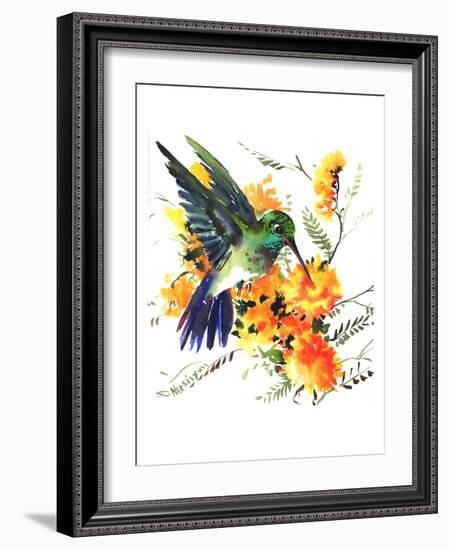 Hummingbird 6-Suren Nersisyan-Framed Art Print