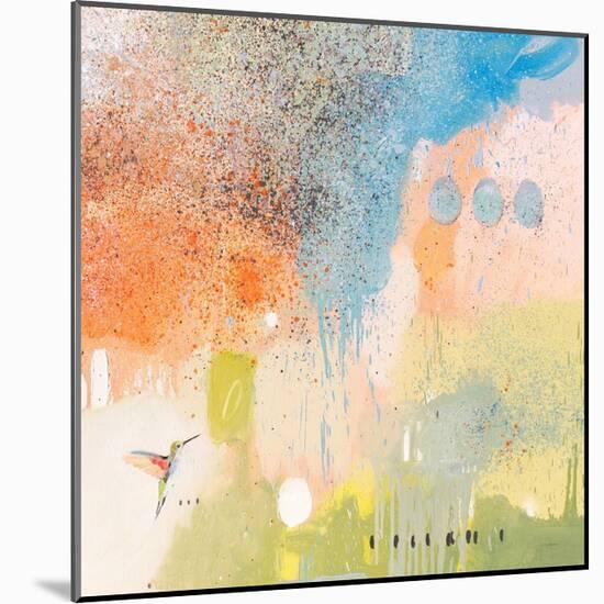 Hummingbird at Home 1-Anthony Grant-Mounted Art Print