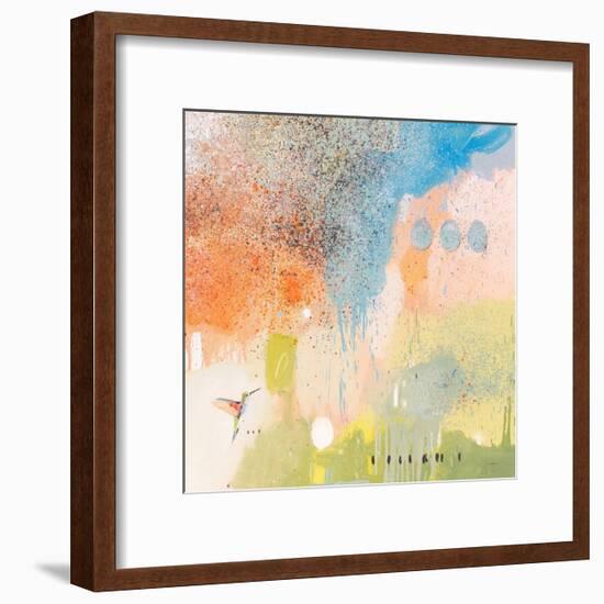 Hummingbird at Home 1-Anthony Grant-Framed Art Print