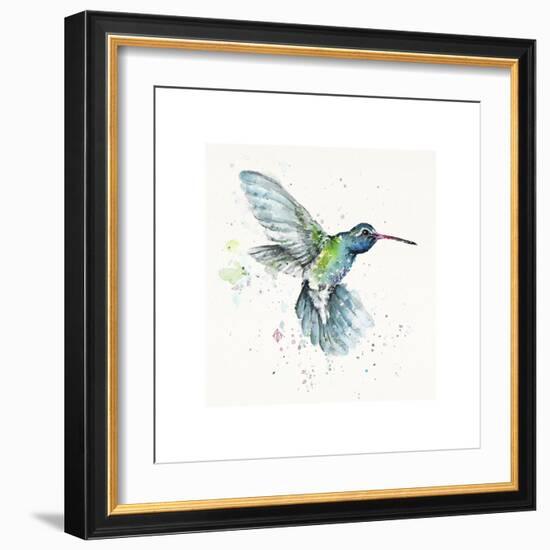 Hummingbird Flurry-Sillier than Sally-Framed Giclee Print