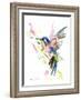 Hummingbird Flying-Suren Nersisyan-Framed Giclee Print