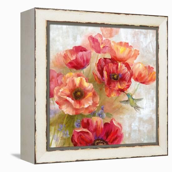 Hummingbird Garden II-null-Framed Stretched Canvas