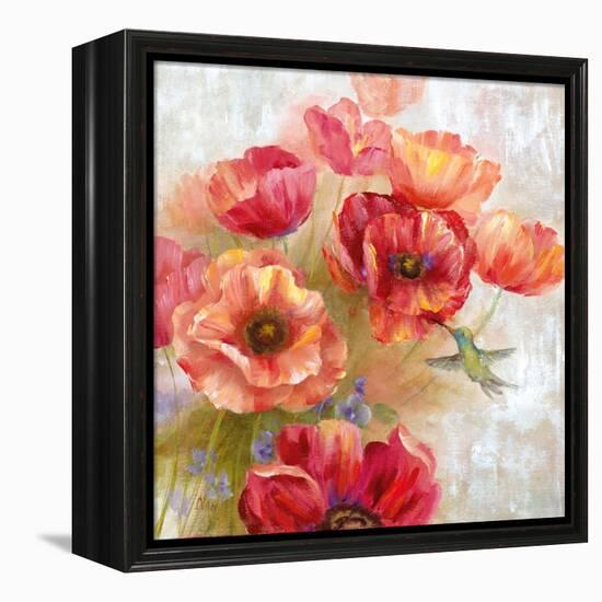 Hummingbird Garden II-null-Framed Stretched Canvas