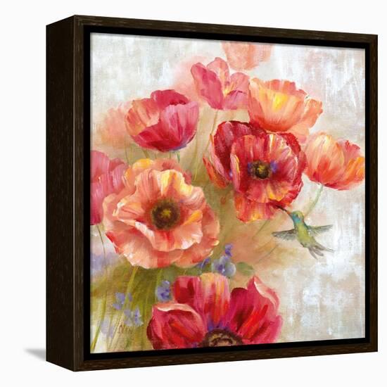 Hummingbird Garden II-null-Framed Stretched Canvas